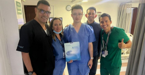 Congratulations | Successful Overseas Implantation of the Nuva® Flow Diverter in Colombia